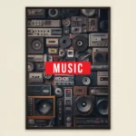 Retro Resonance - WallPoster