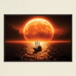 Voyage to the Moon - Mystical Ocean Journey - WallPosters