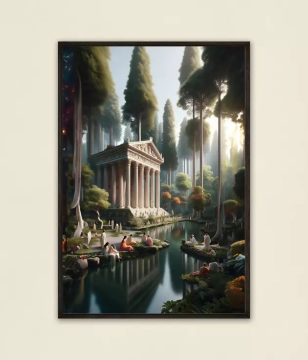 Temple of Tranquility - WallPoster