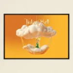 "Tinker Bell Cloud Swing" Wall Poster - Magical Edition