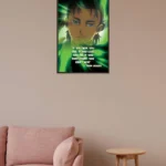 Attack on Titan Eren Yeager Wall Poster - Iconic Quote and Determined Gaze - Image 3