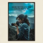 Love Your Work: Inspiring Passion Wall Poster
