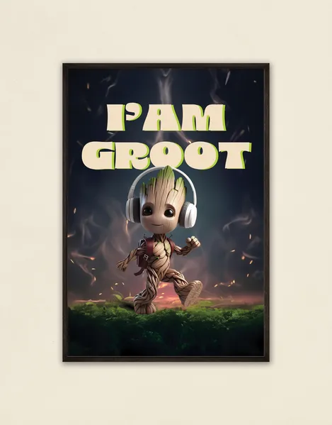 Groovin’ Groot Wall Poster