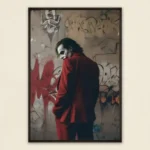 Red Suit Menace – Joker Art Print