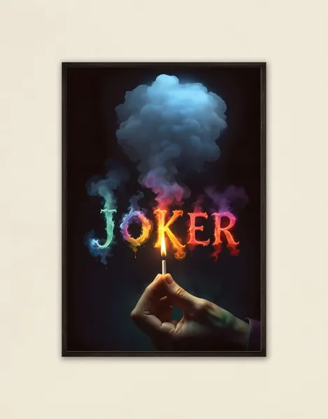 Joker Ignition Art Poster