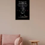 Armor of Words Wall Poster