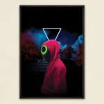 Neon Guardian Poster
