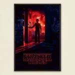 Add the magic of Hawkins to your walls with this Stranger Things poster. Perfect for fans of the series, it’s a bold and stylish way to showcase your love for the Upside Down.