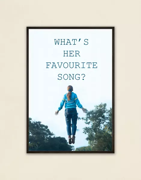 What's Her Favorite Song? - Stranger Things Poster