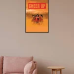 Celebrate the energy and passion of teamwork with this bold and uplifting "Cheer Up - Team Spirit Poster." Featuring an intense moment of camaraderie as players come together in celebration, this poster embodies the strength and determination found in unity. Whether you’re a sports enthusiast or a motivational seeker, this team spirit poster is perfect for adding energy and inspiration to any space. Designed with vivid colors and dynamic imagery, it’s an ideal choice for gyms, sports clubs, offices, or personal spaces where motivation is key. This team spirit poster is not just decor—it’s a symbol of collaboration, resilience, and the drive to succeed together.