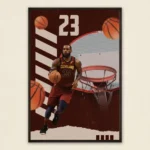 LeBron James Poster - The King of Basketball