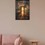 Radiate inspiration with the Cleverness Poster, a symbolic art piece showcasing the power of ingenuity over force.