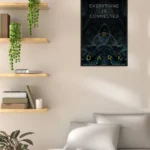 Explore the mystery with the Everything Is Connected Dark Poster, inspired by the hit sci-fi series "Dark." Perfect for fans of gripping storytelling.