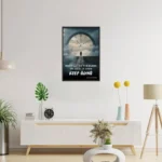 Path of Time - Motivational Clock Poster for Daily Inspiration | SmallBig