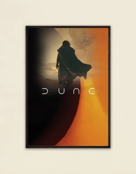 Desert Odyssey - Dune Inspired Wall Poster