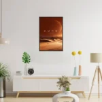 Sandstorm Horizon - Dune Inspired Wall Poster for Sci-Fi Lovers | SmallBig