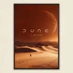 Dune-inspired wall poster