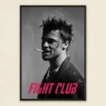 Own the Iconic Fight Club Wall Poster Featuring Tyler Durden