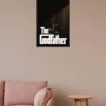 The Godfather Rose Wall Poster - A Cinematic Masterpiece