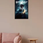 Harry Potter magic wand poster