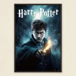 Harry Potter magic wand poster