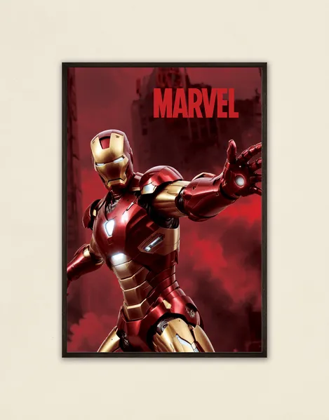 Marvel Iron Man Power Poster - A Heroic Tribute