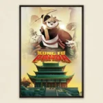 Kung Fu Panda Poster | Vibrant Animation Wall Art