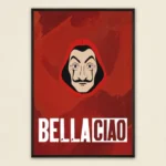 Bella Ciao Poster - Money Heist Iconic Art