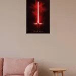 Kylo Ren Lightsaber Poster - The Power of Star Wars
