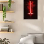 Kylo Ren Lightsaber Poster