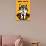 The Wolf of Wall Street art poster