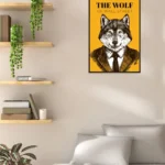 The Wolf of Wall Street art poster