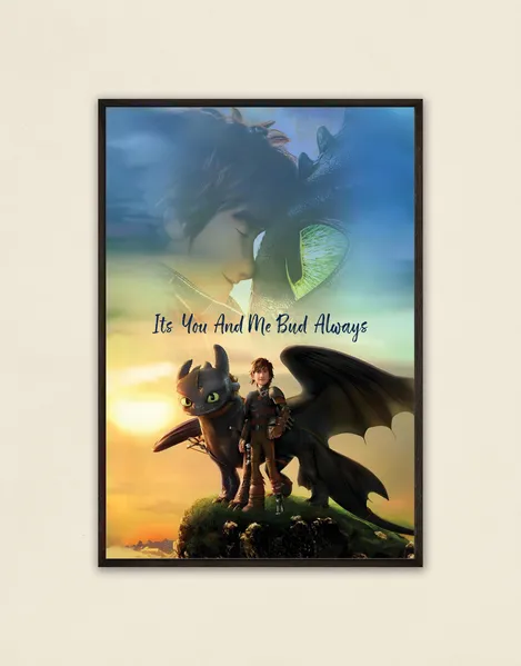 Celebrate Friendship with This How to Train Your Dragon Poster