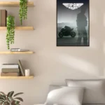 Top Gun Maverick motorcycle poster