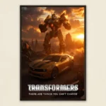 Bumblebee's Valor: Transformers Cinematic Poster