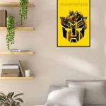 Bring Bumblebee's Heroism to Your Space with This Transformers Poster!