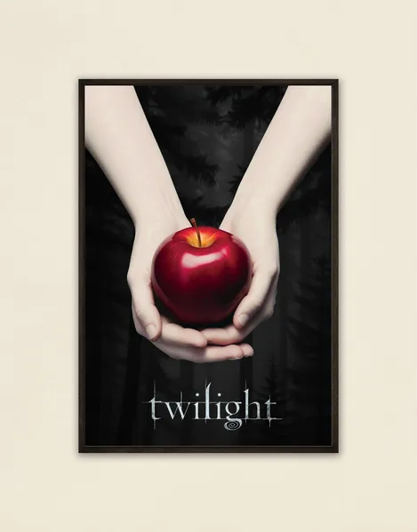 Twilight apple poster