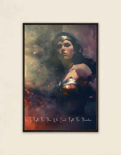 Wonder Woman – Strength and Justice Poster