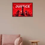 Justice in Motion Wall Poster - Bold Decor for Truth Seekers | SmallBig