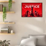 Justice in Motion Wall Poster - Bold Decor for Truth Seekers | SmallBig