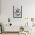 Pace of Leadership Wall Poster