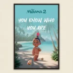 Moana 2 Wall Poster - Baby Moana Poster