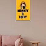 One Piece Wall Poster - "I'm Monkey D. Luffy" Edition - Image 2