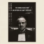 The Godfather Wall Poster - Classic Offer Scene