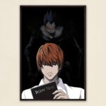 Dark Intentions - Death Note Light & Ryuk Poster