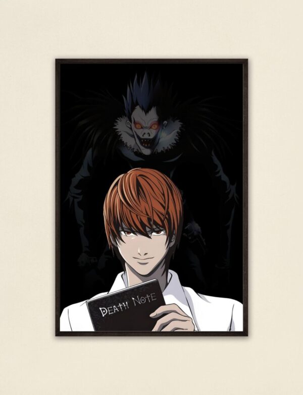 Dark Intentions - Death Note Light & Ryuk Poster