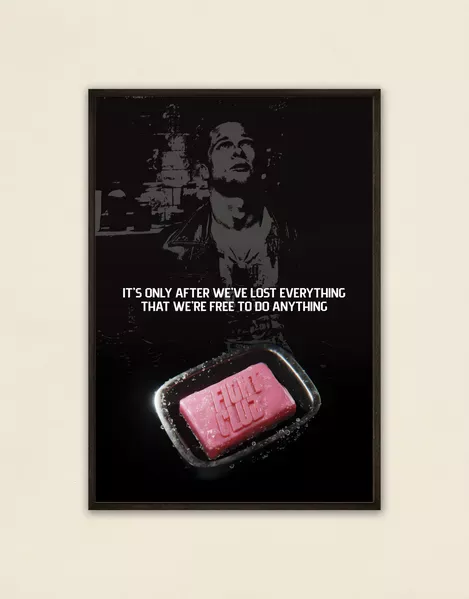 Fight Club Quote Wall Poster