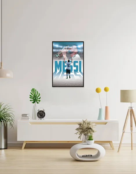 Messi Poster - World Cup Glory Wall Art | Shop Now at SmallBig