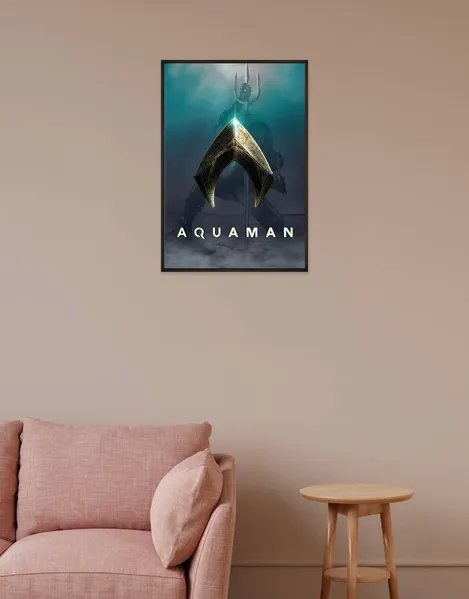 Dive Into Atlantis with the Stunning "Aquaman Poster" | Shop Now at SmallBig!