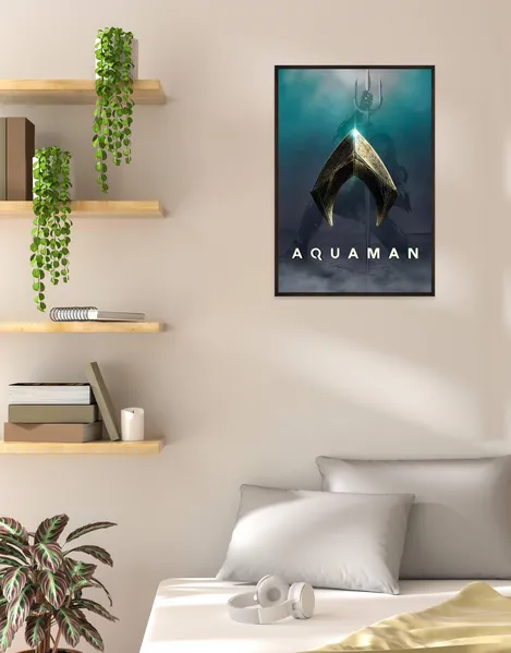 Dive Into Atlantis with the Stunning "Aquaman Poster" | Shop Now at SmallBig!